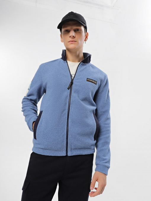 Худи и свитшоты Napapijri Fryxell Full-Zip Fleece модель NP0A4HDPB2I1 Фото