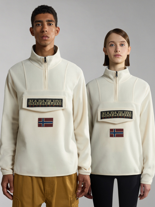 Худи и свитшоты Napapijri Burgee Half-Zip Fleece модель NP0A4HMZNS51 Фото