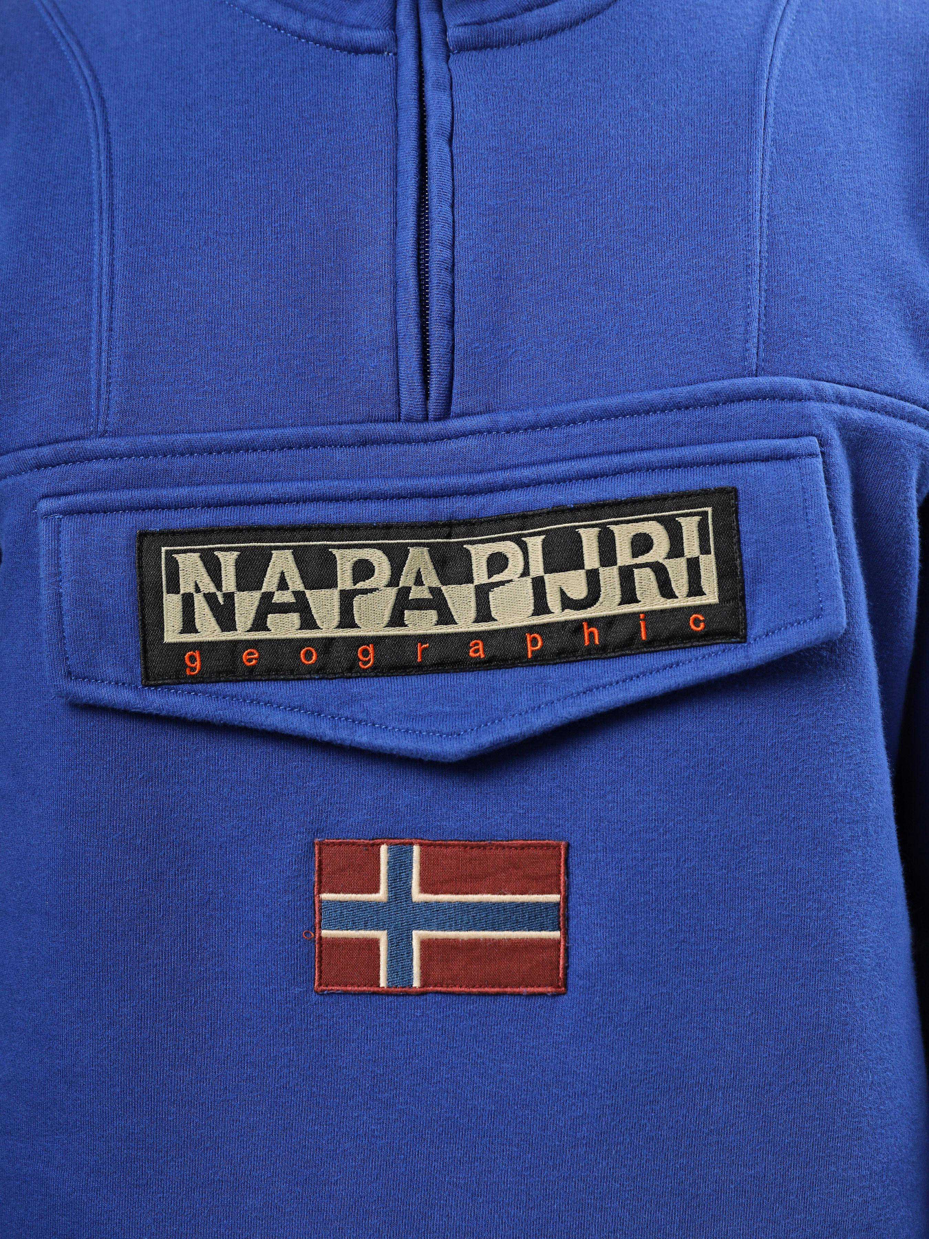 Худи и свитшоты Napapijri Burgee Half-Zip Fleece модель NP0A4GJCB5A1 Фото