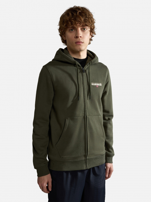 Худи и свитшоты Napapijri Ice Full-Zip модель NP0A4HI9GE41 Фото