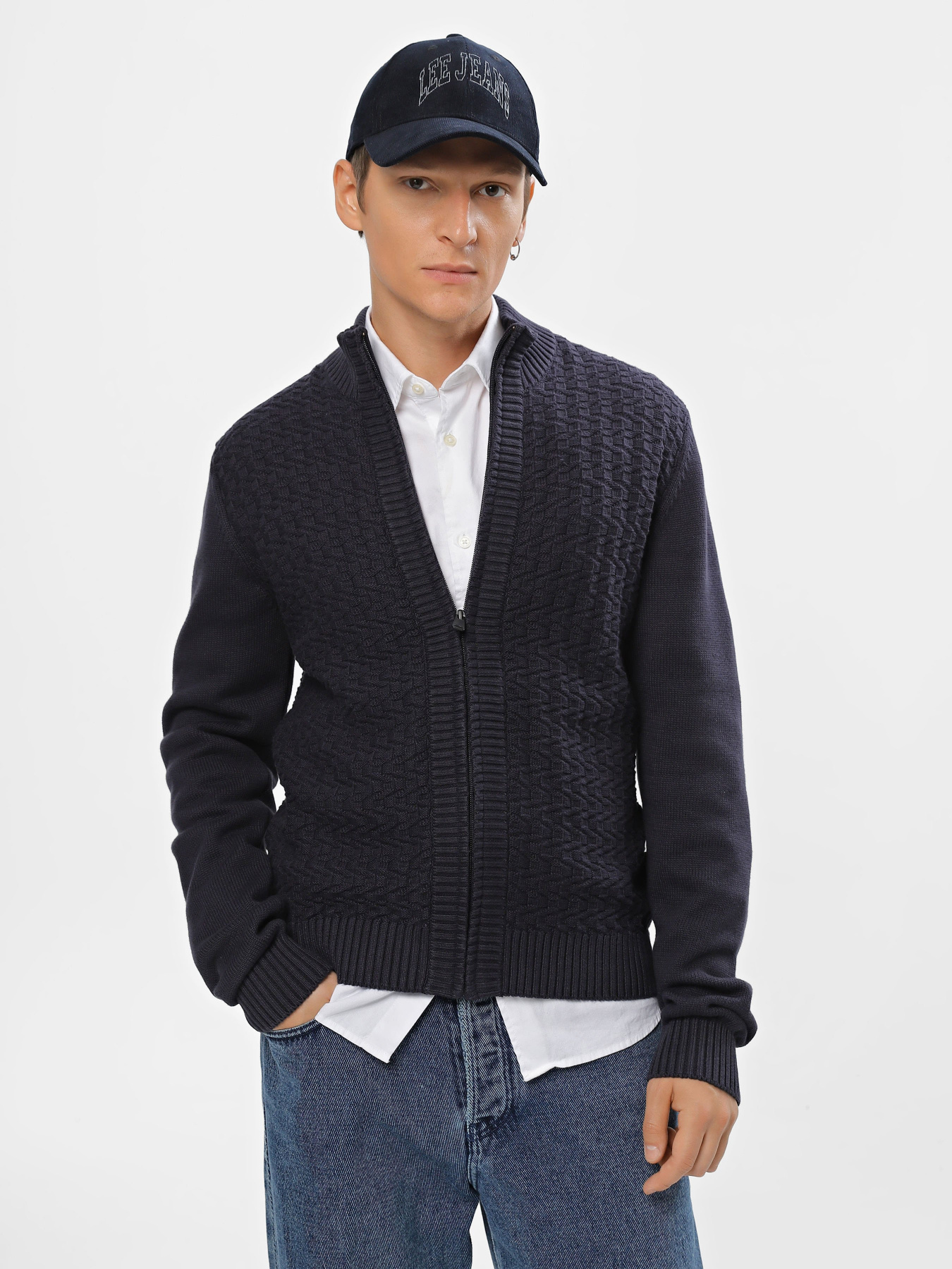Худи и свитшоты Napapijri Trondheim Full-Zip модель NP0A4HK11761 Фото