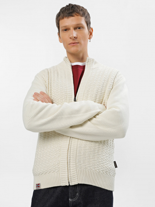 Худи и свитшоты Napapijri Trondheim Full-Zip модель NP0A4HK1N1A1 Фото