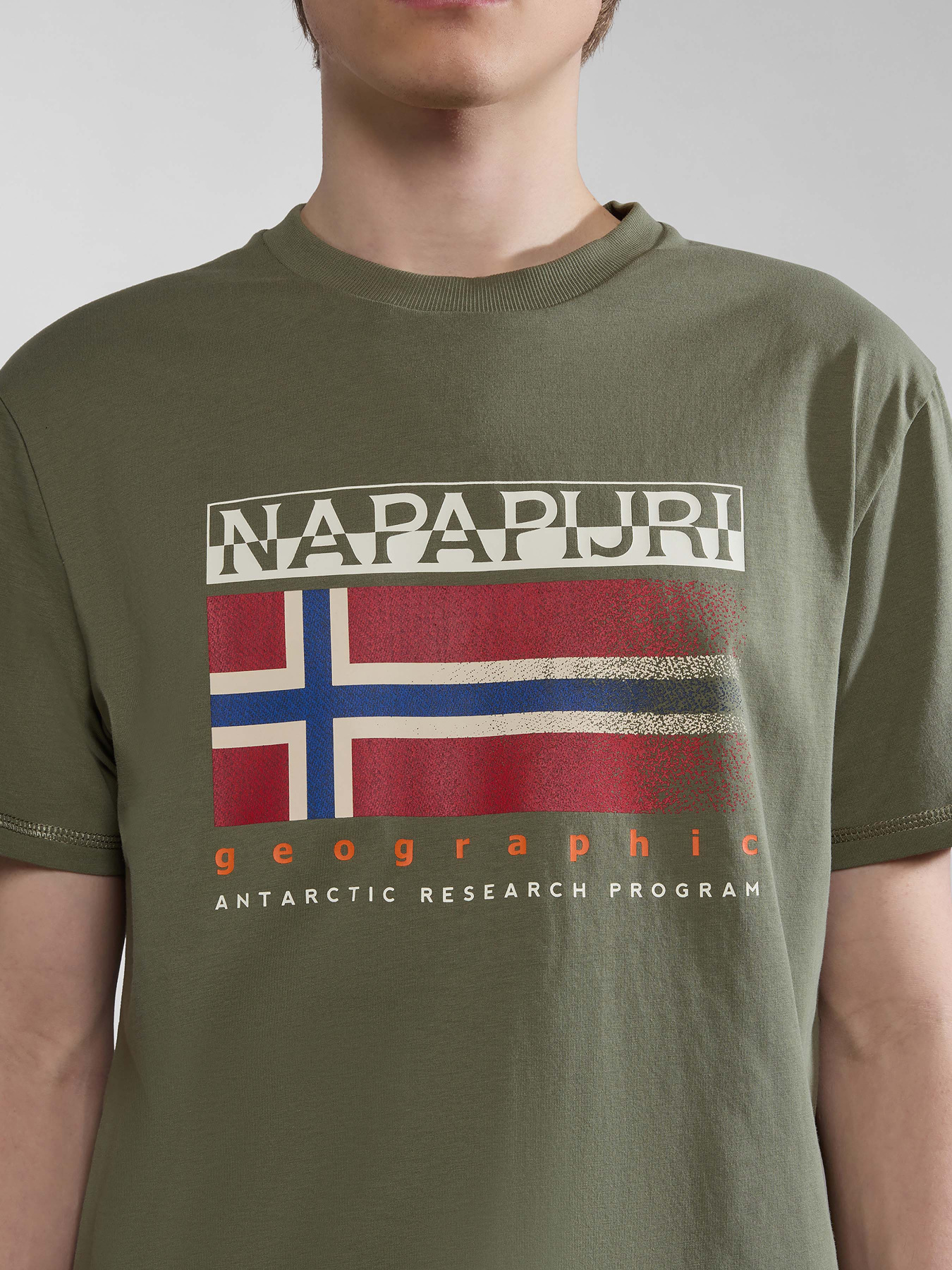 Футболки и поло Napapijri S-Kreis модель NP0A4HQRGAE1 Футболки и поло Napapijri S-Kreis модель NP0A4HQRGAE1 Фото
