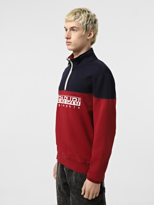 Худи и свитшоты Napapijri Saturnia 1/2 Zip модель NP0A4ICHR1E1 Фото