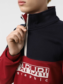 Худи и свитшоты Napapijri Saturnia 1/2 Zip модель NP0A4ICHR1E1 Фото