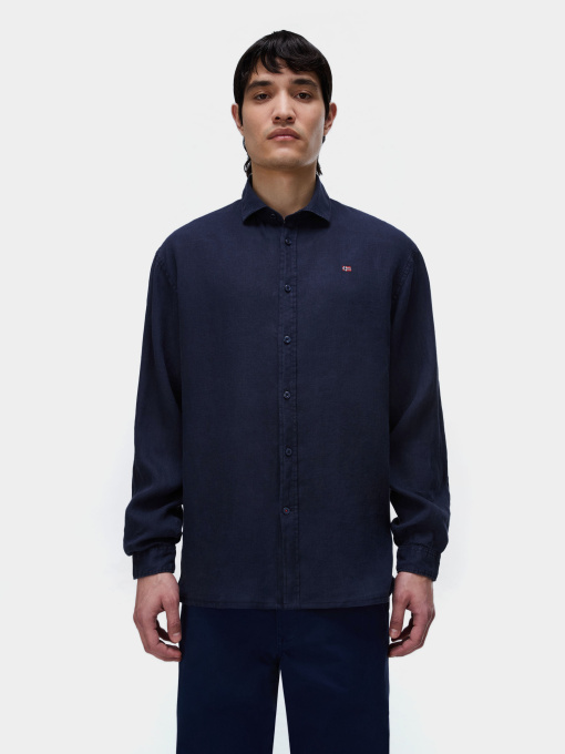Сорочки Napapijri G-LINEN LS модель NP0A4FYS1761 Фото