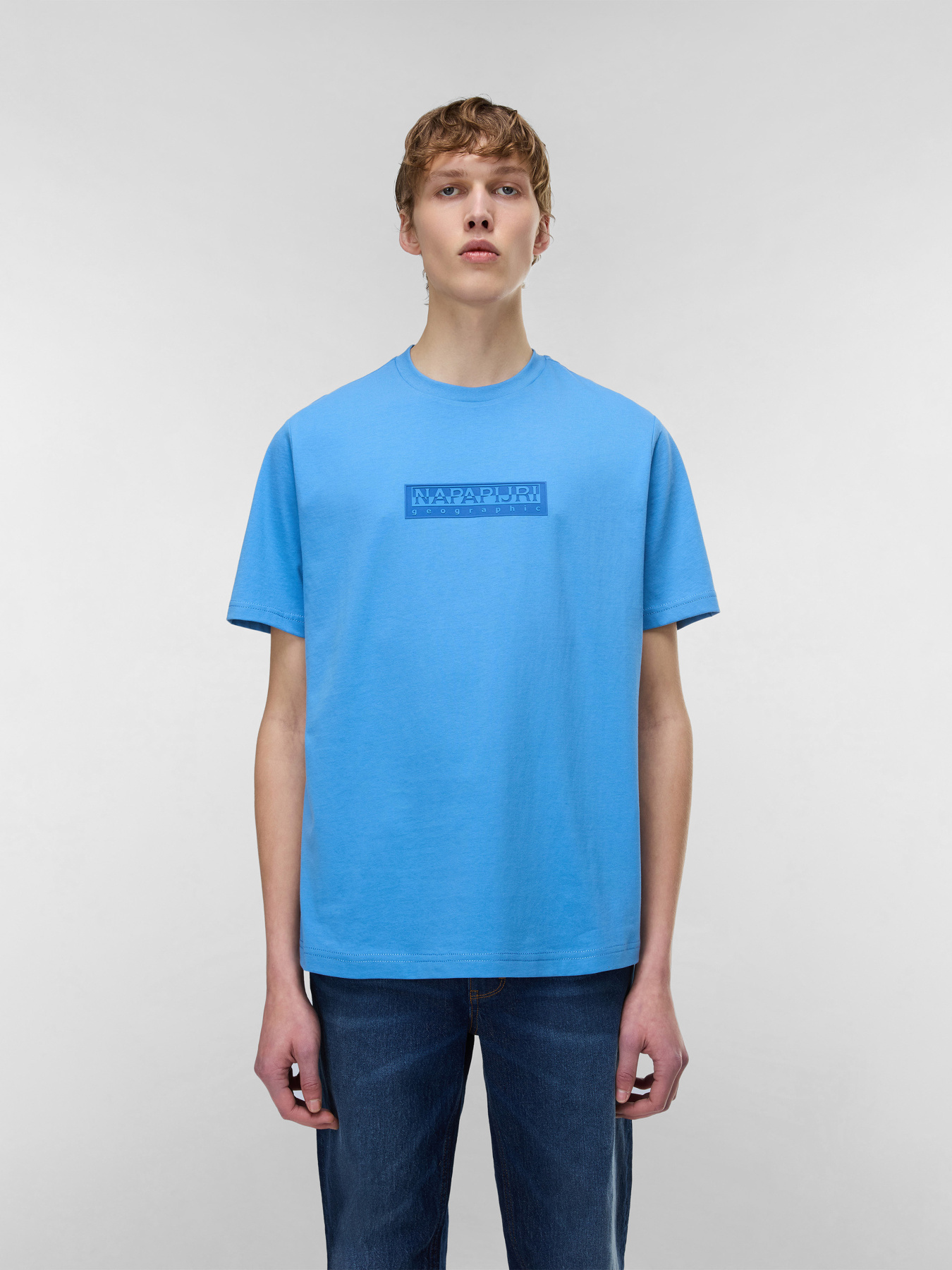 Футболки і поло Napapijri S-BOX LOGO SS модель NP0A4IFLB9A1 Фото