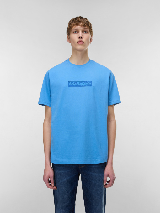 Футболки и поло Napapijri S-BOX LOGO SS модель NP0A4IFLB9A1 Фото
