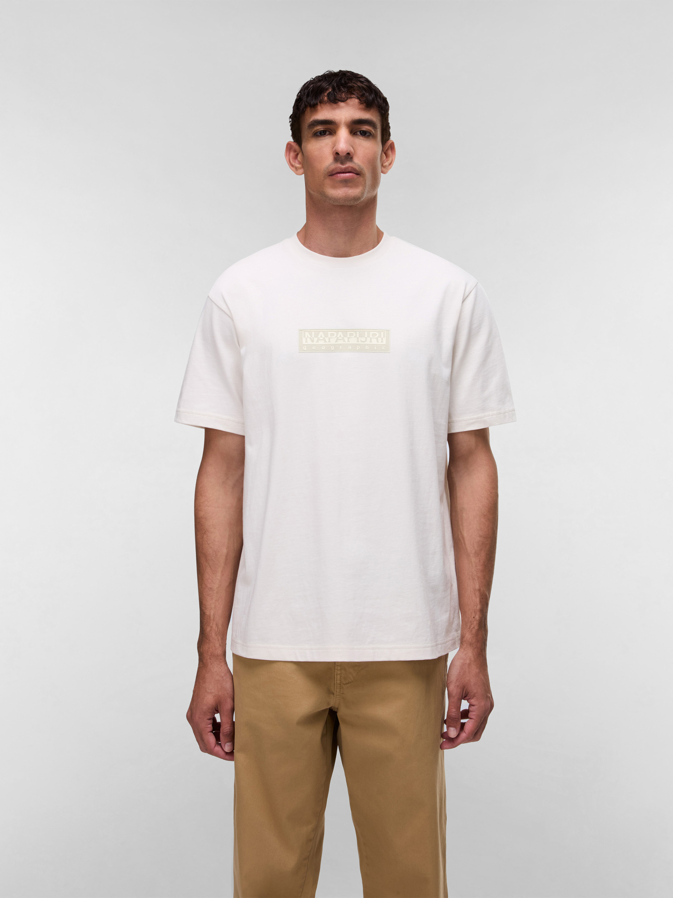 Футболки и поло Napapijri S-BOX LOGO SS модель NP0A4IFLN1A1 Фото