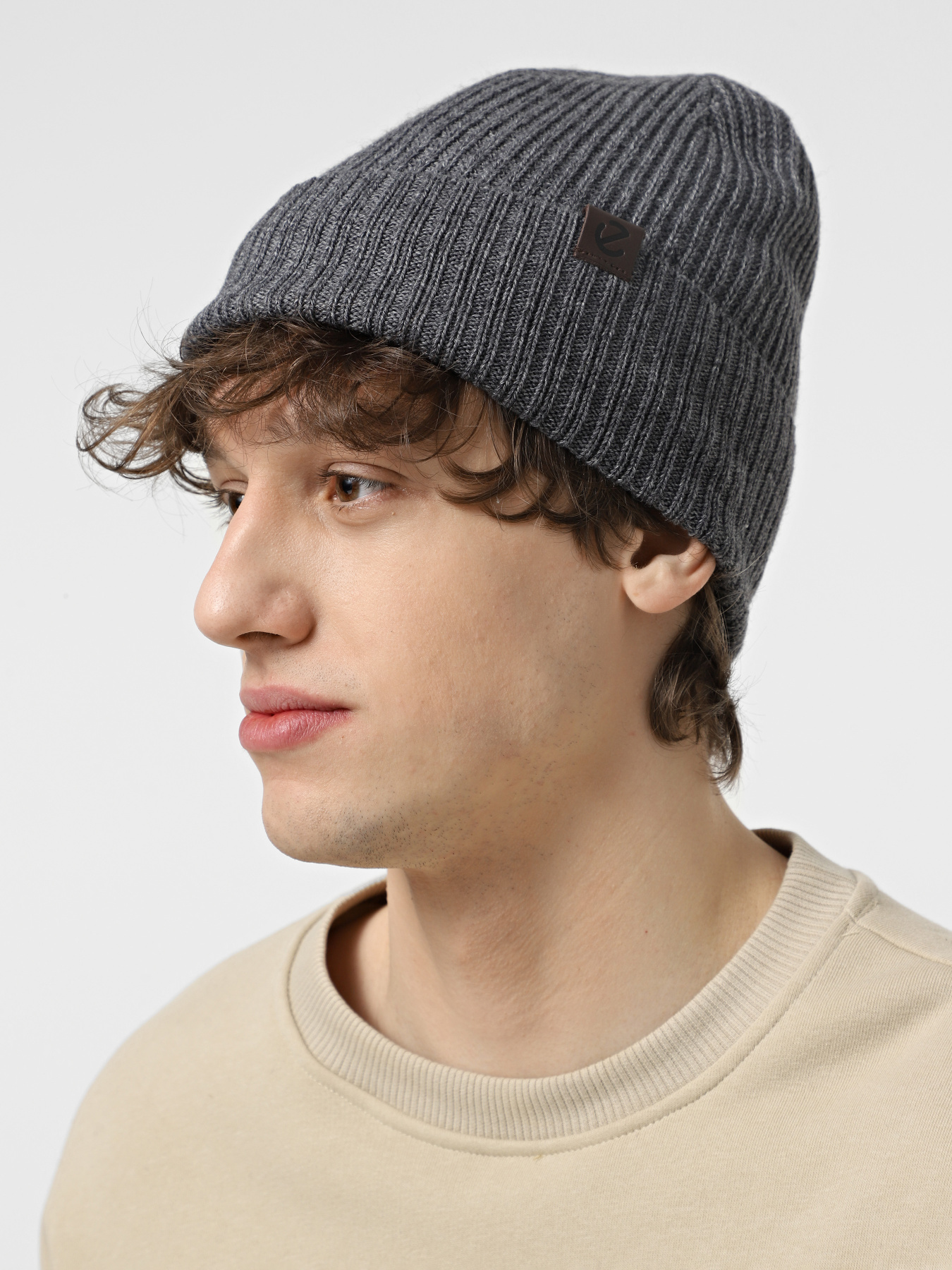 Шапки и кепки ECCO CHUNKY BEANIE модель 909500090005 Фото