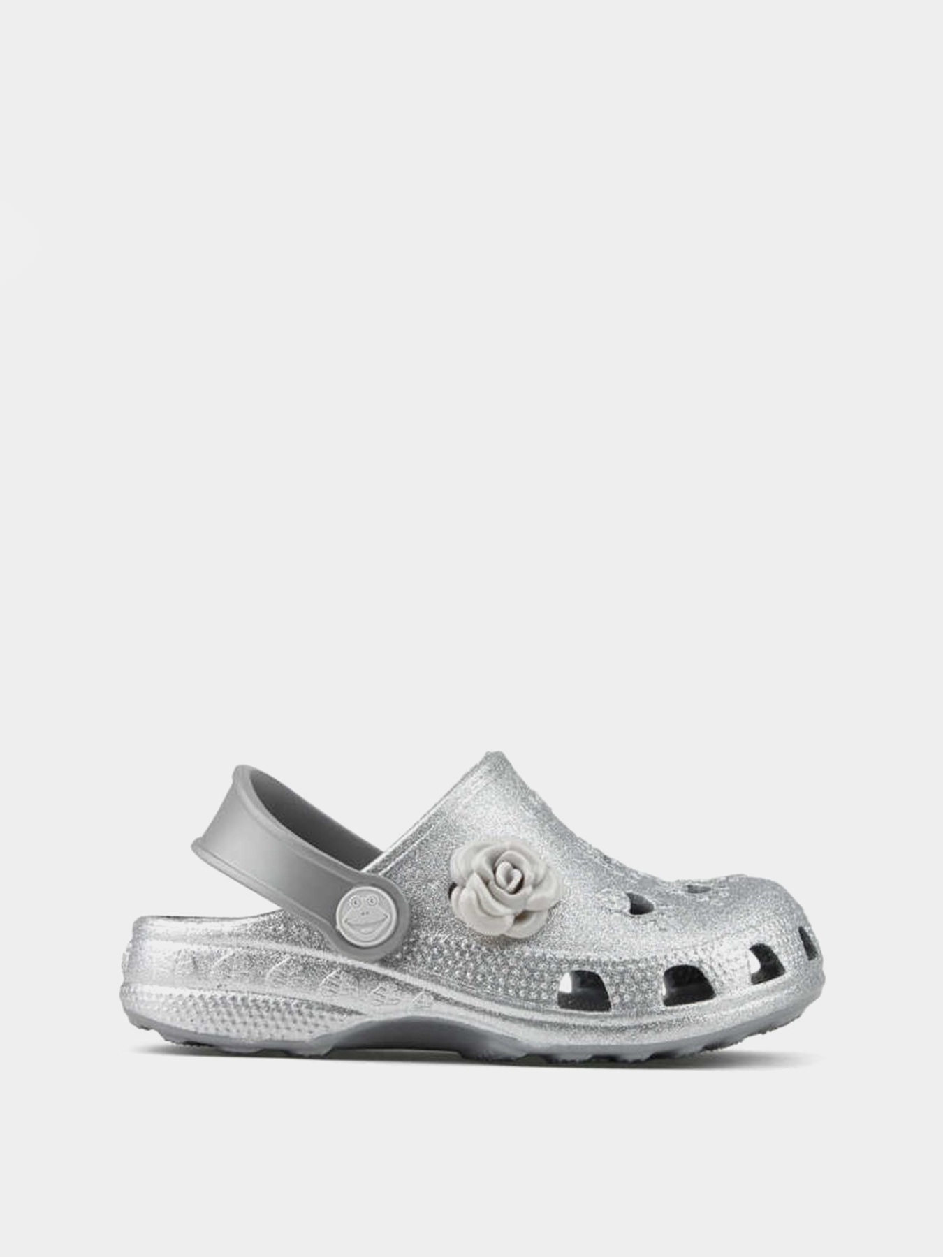 Шльопанці COQUI модель 8701Khaki_grey_glitter_amulet Фото