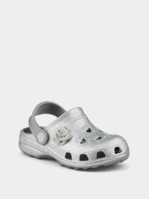 Шльопанці COQUI модель 8701Khaki_grey_glitter_amulet Фото
