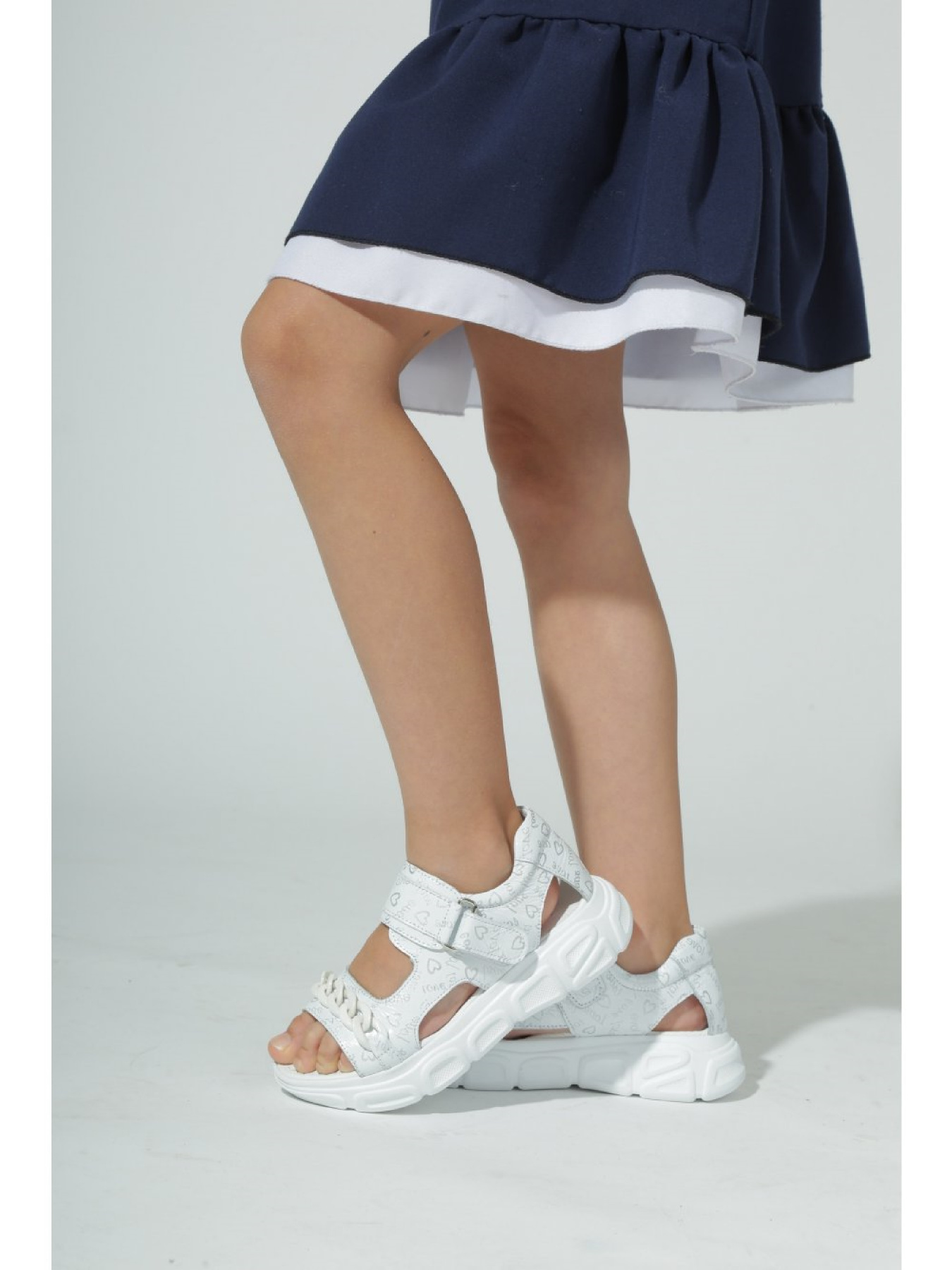 Сандалии Perlina модель 114white22 Сандалии Perlina модель 114white22 Фото