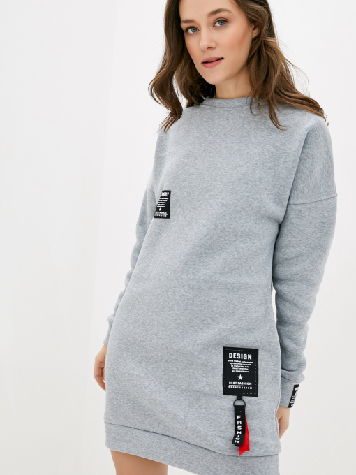 Платья ISSA Plus модель SA-50_grey Фото