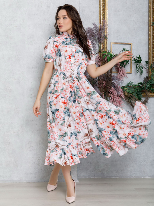 Сукні ISSA Plus модель 12579_multicolor Фото