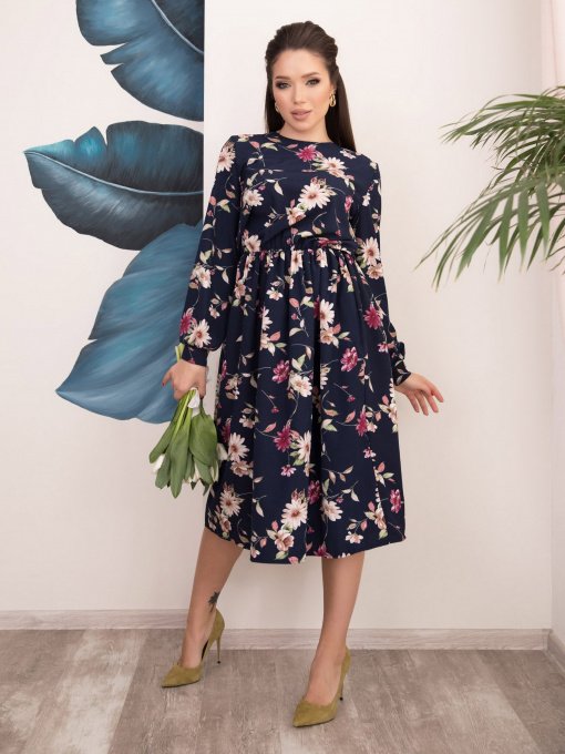 Сукні ISSA Plus модель 12512_blue Фото