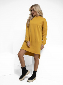 Платья ISSA Plus модель 12221_mustard Фото