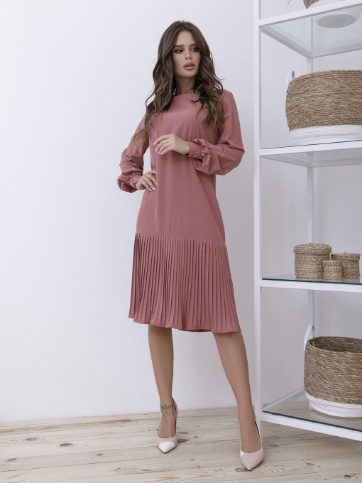 Сукні ISSA Plus модель 12112_darkpink Фото