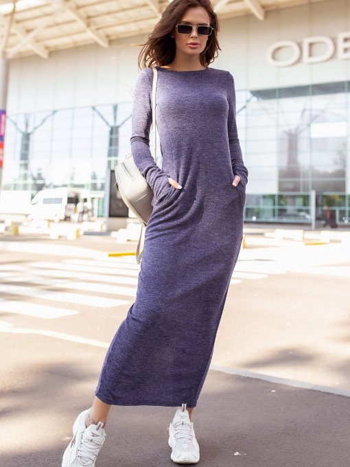 Сукні ISSA Plus модель 12105_blue Фото