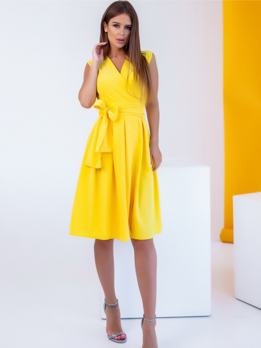 Сукні ISSA Plus модель 12080_yellow Фото