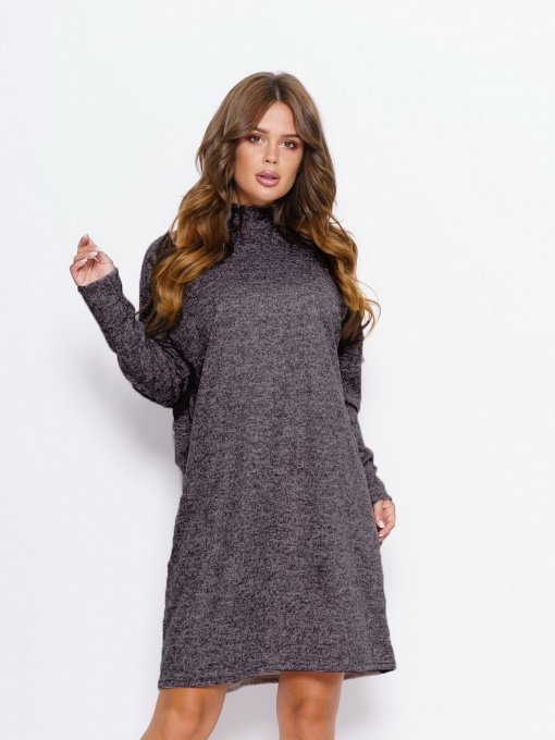 Сукні ISSA Plus модель 11037_darkgray Фото