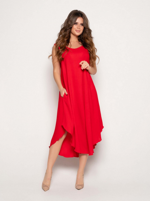 Сукні ISSA Plus модель 10800_red Фото