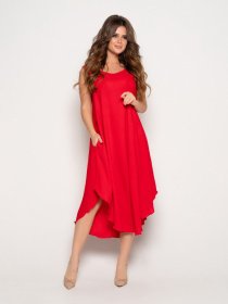 Сукні ISSA Plus модель 10800_red Фото