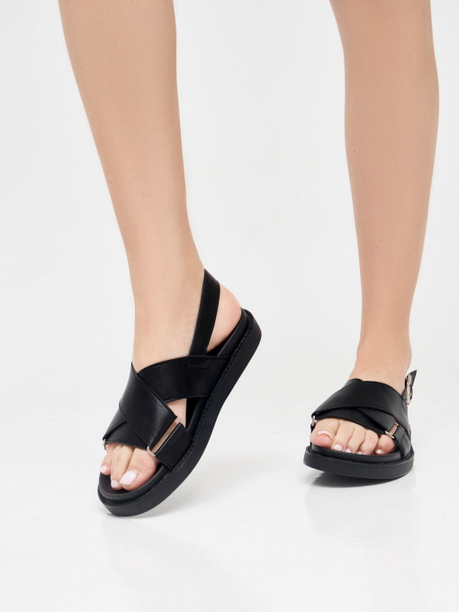 Сандалии ISSA Plus модель OB2-16_black Фото