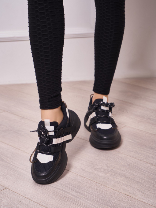 Кросівки ISSA Plus модель OB2-32_black Фото