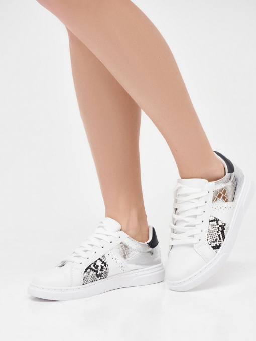 Кеды ISSA Plus модель OB2-37_whitegrey Фото