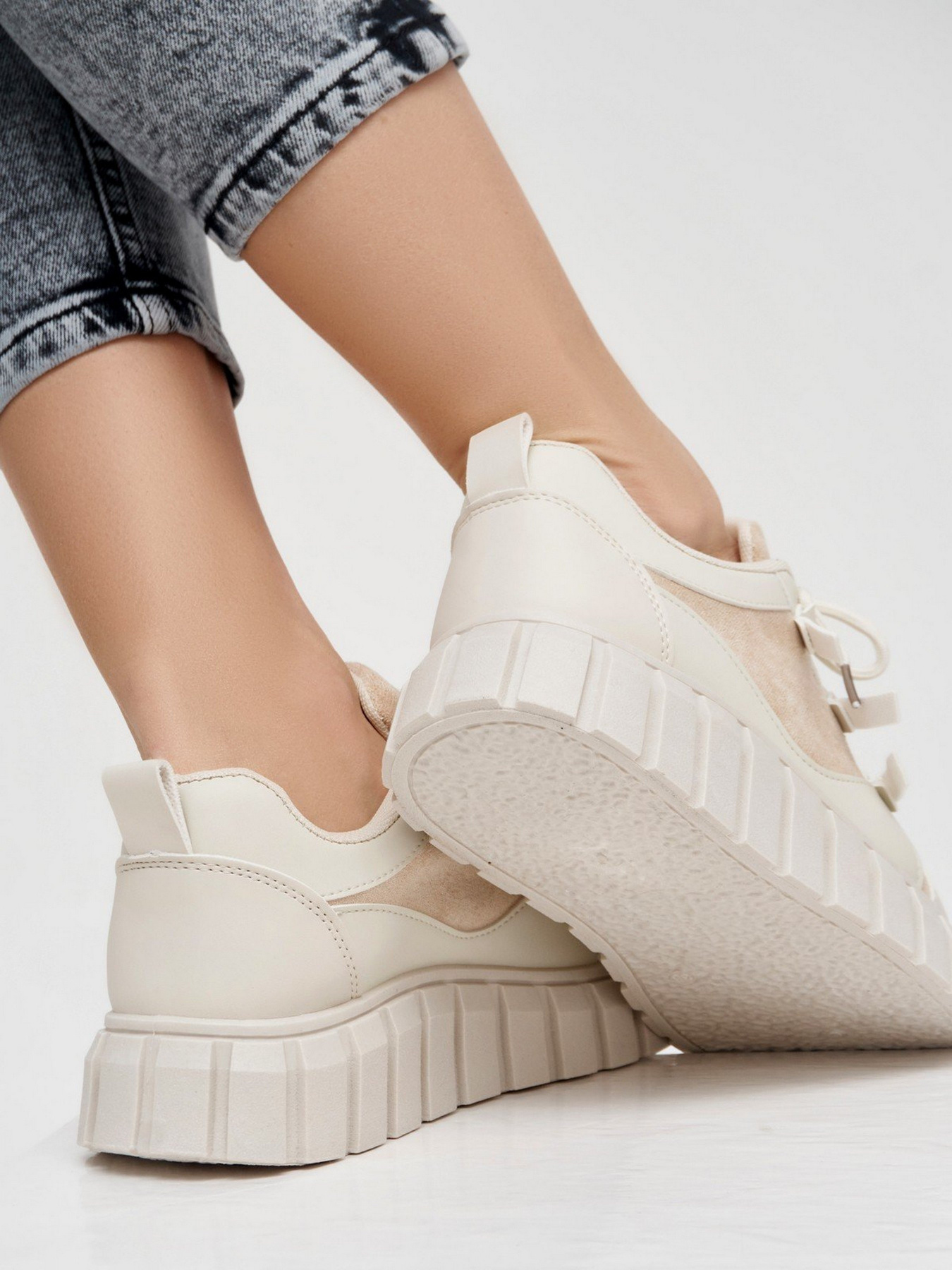 Кеды ISSA Plus модель OB2-51_beige Фото