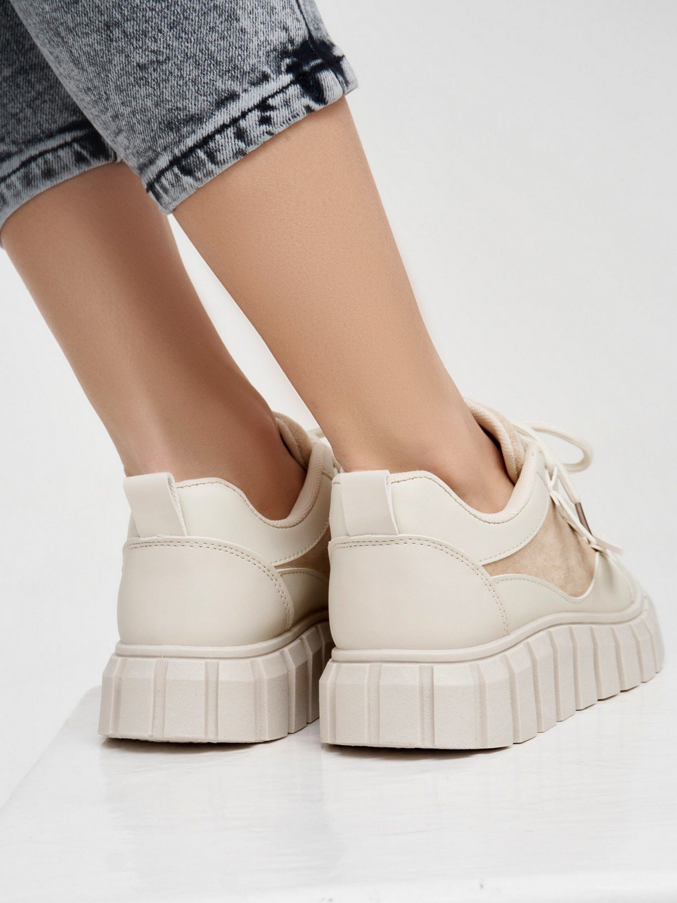 Кеды ISSA Plus модель OB2-51_beige Фото