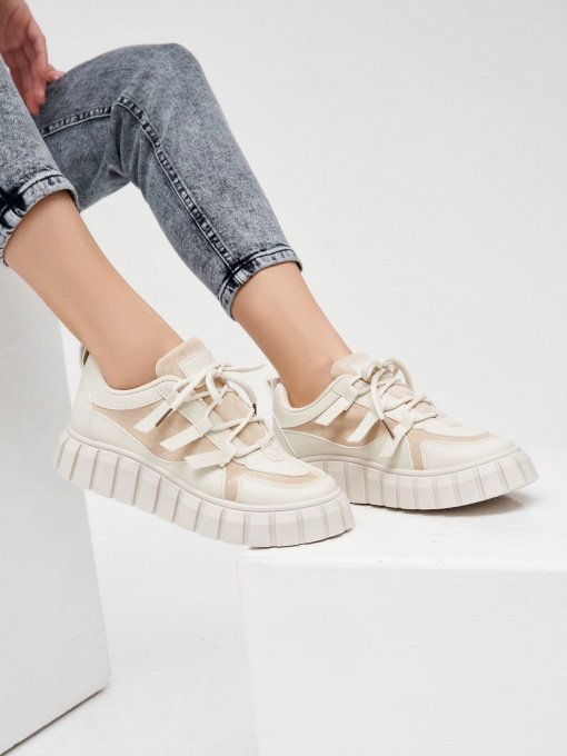 Кеды ISSA Plus модель OB2-51_beige Фото