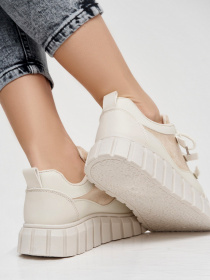 Кеды ISSA Plus модель OB2-51_beige Фото