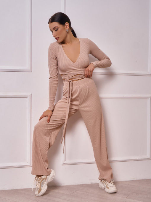 Костюмы ISSA Plus модель 13262_beige Фото