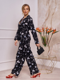 Костюмы ISSA Plus модель 13264_black Фото