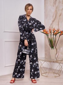 Костюмы ISSA Plus модель 13264_black Фото