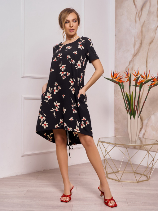 Платья ISSA Plus модель 13249_black Фото