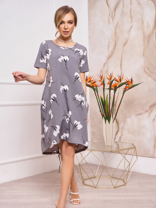 Платья ISSA Plus модель 13250_grey Фото