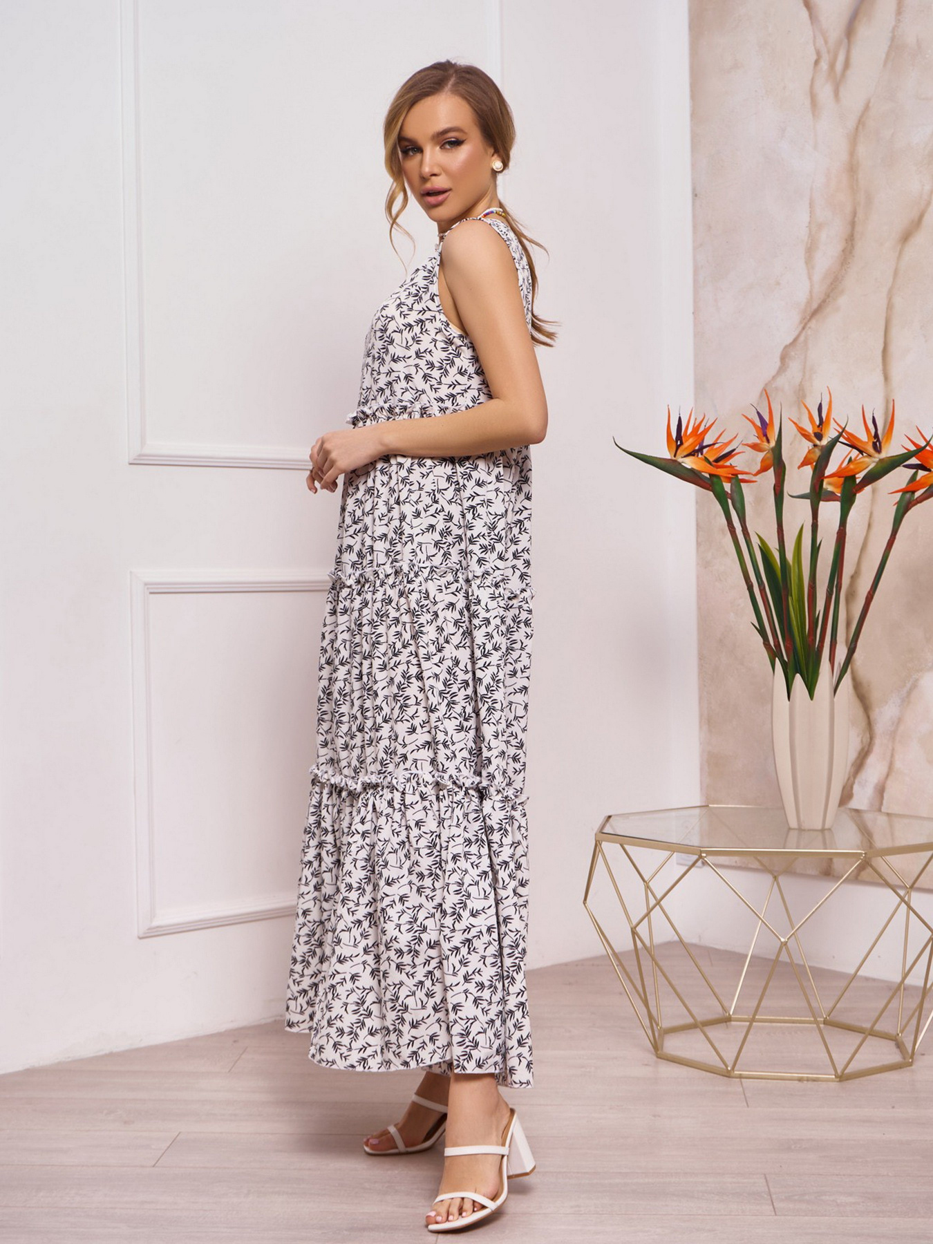 Платья ISSA Plus модель 13255_white Платья ISSA Plus модель 13255_white Фото