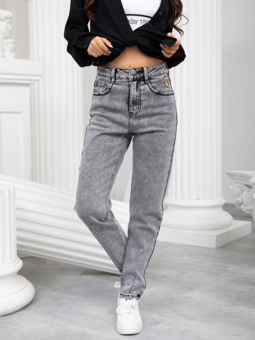 Джинсы ISSA Plus модель WN20-241_grey Фото