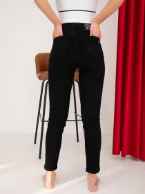 Джинси ISSA Plus модель WN20-244_black Фото