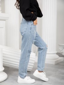 Джинси ISSA Plus модель WN20-245_blue Фото