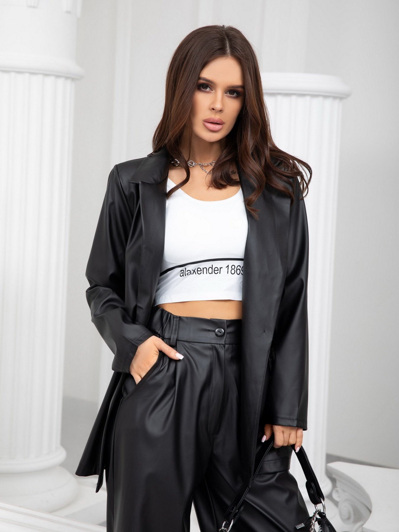 Костюмы ISSA Plus модель 13203_black Фото
