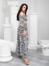 Костюми ISSA Plus модель 13222_blackwhite Фото