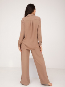Костюмы ISSA Plus модель 13224_brown Фото