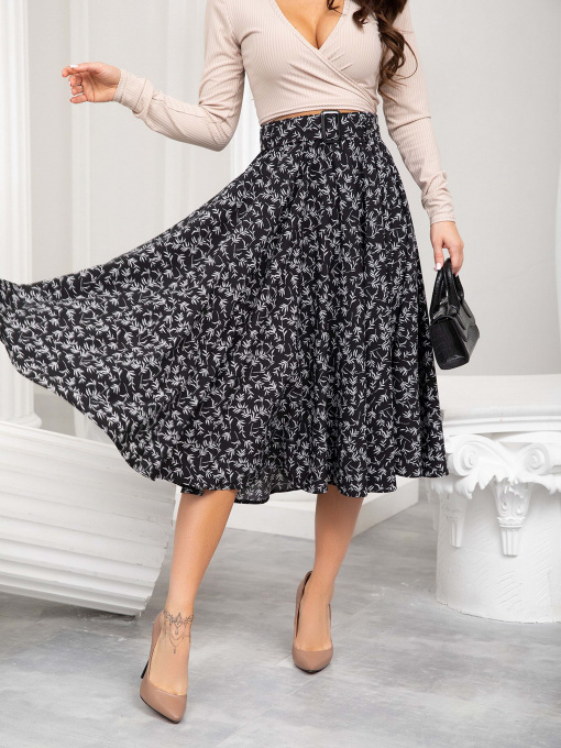 Юбки ISSA Plus модель 13214_black Фото