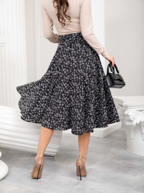 Юбки ISSA Plus модель 13214_black Фото