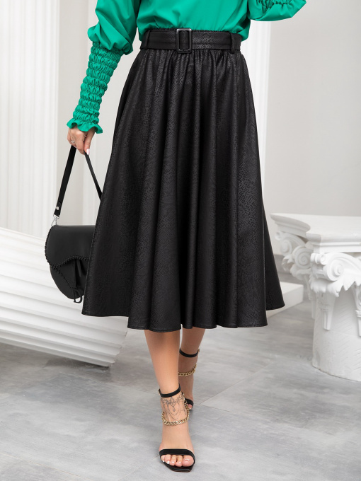 Спідниці ISSA Plus модель 13217_black Фото