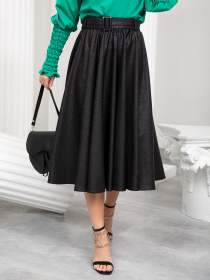 Юбки ISSA Plus модель 13217_black Фото